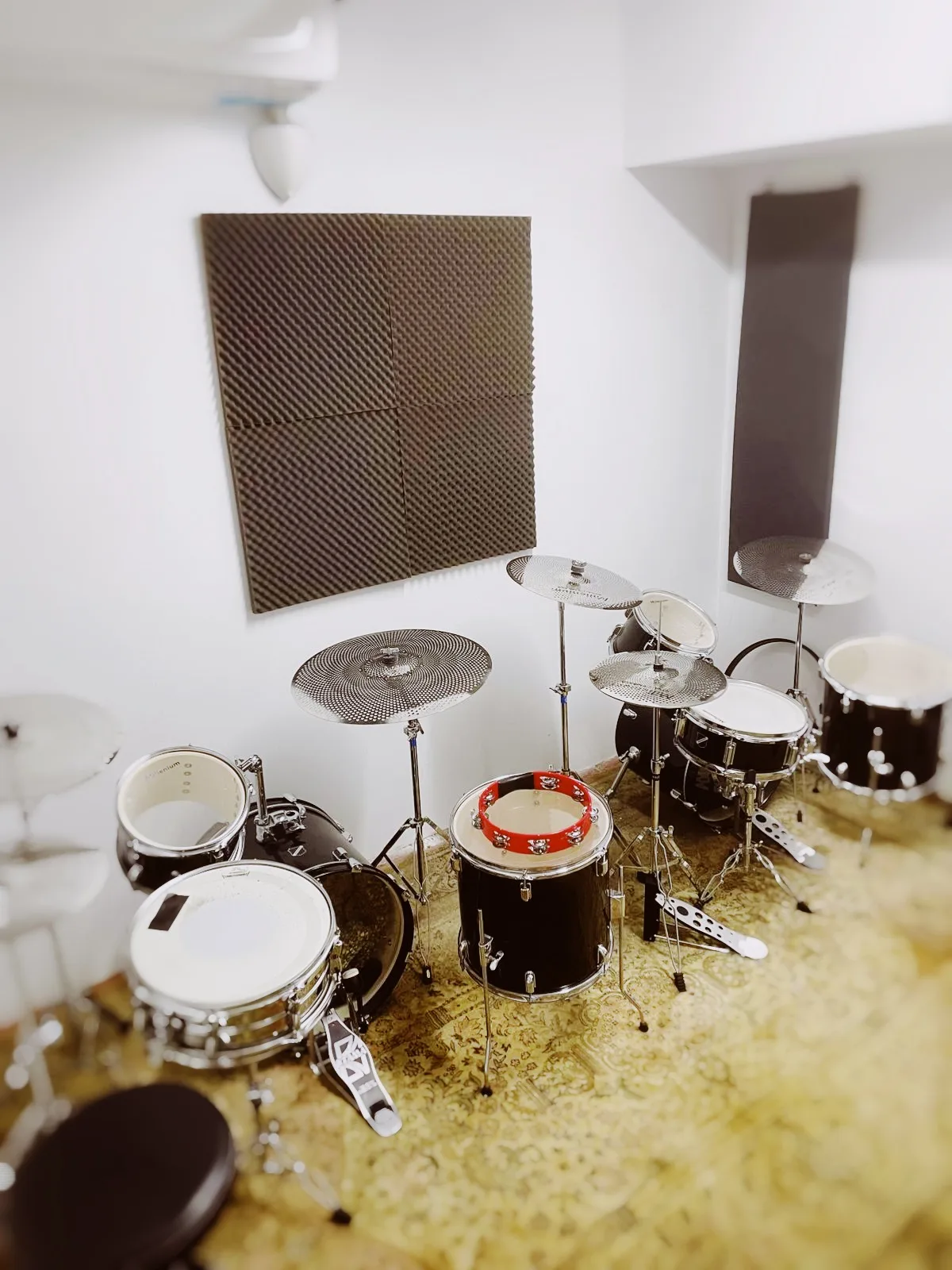 Drum room at The Music Room